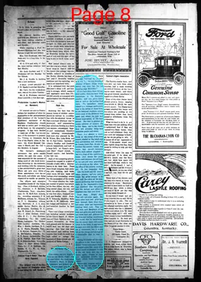 Page thumbnail for The Adair County News