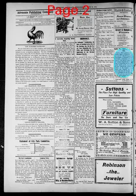 Page thumbnail for The Mt. Sterling Advocate