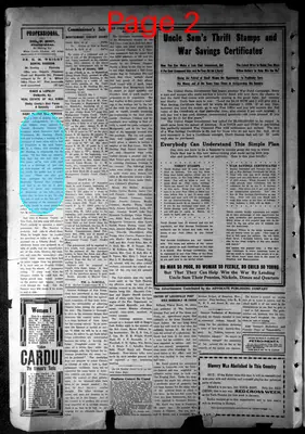 Page thumbnail for The Mt. Sterling Advocate