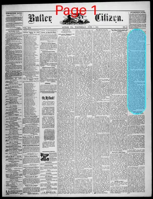 Page thumbnail for Butler Citizen