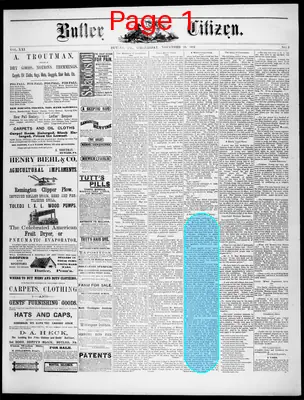 Page thumbnail for Butler Citizen