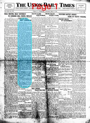 Page thumbnail for The Union Daily Times