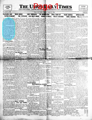 Page thumbnail for The Union Daily Times