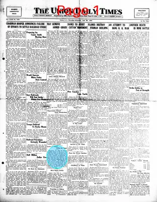 Page thumbnail for The Union Daily Times