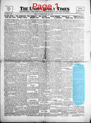 Page thumbnail for The Union Daily Times