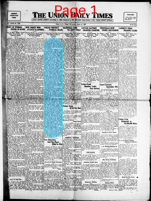 Page thumbnail for The Union Daily Times