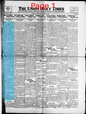 Page thumbnail for The Union Daily Times