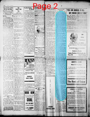 Page thumbnail for The Union Daily Times