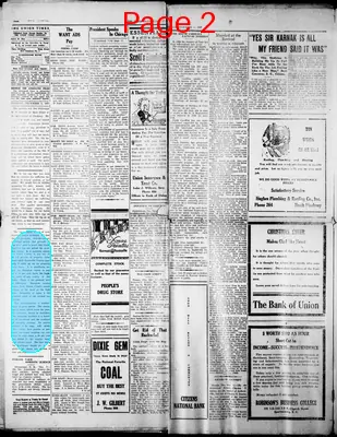 Page thumbnail for The Union Daily Times