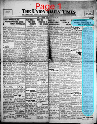 Page thumbnail for The Union Daily Times