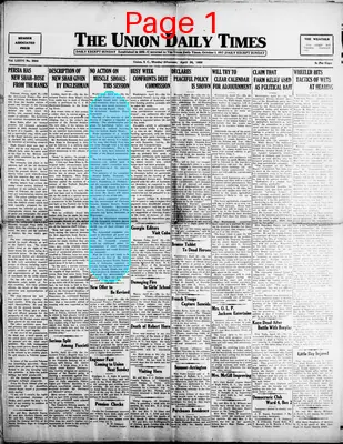 Page thumbnail for The Union Daily Times