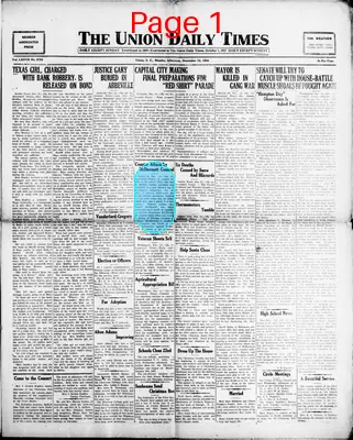 Page thumbnail for The Union Daily Times