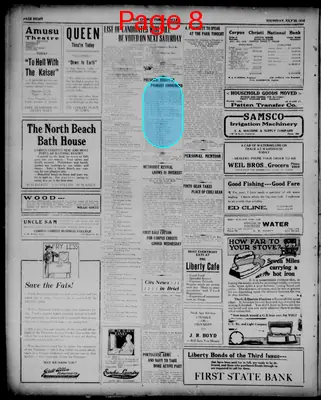 Page thumbnail for The Corpus Christi Caller