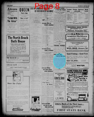 Page thumbnail for The Corpus Christi Caller