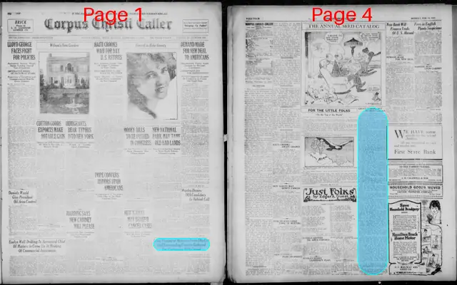 Page thumbnail for The Corpus Christi Caller
