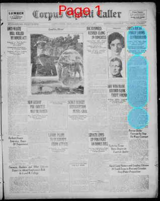 Page thumbnail for The Corpus Christi Caller