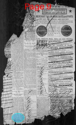 Page thumbnail for Fort Worth Gazette
