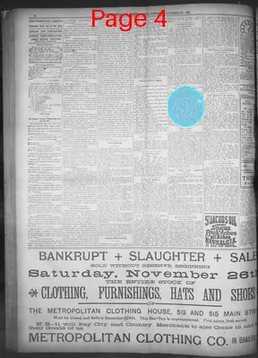Page thumbnail for Fort Worth Gazette