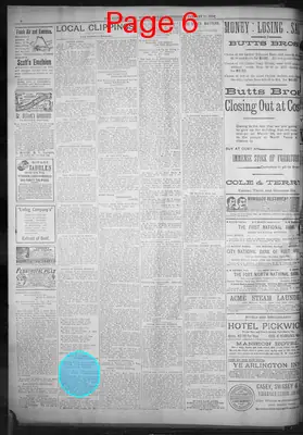 Page thumbnail for Fort Worth Gazette