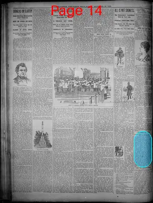Page thumbnail for Fort Worth Gazette