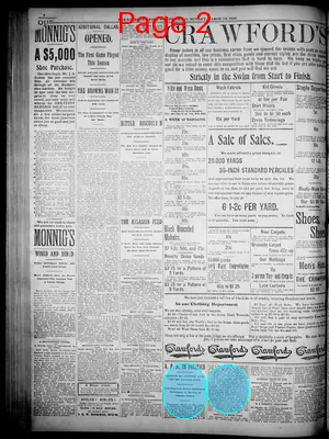 Page thumbnail for Fort Worth Gazette