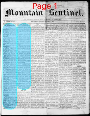 Page thumbnail for The Mountain Sentinel