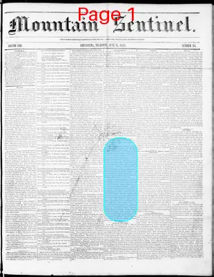 Page thumbnail for The Mountain Sentinel