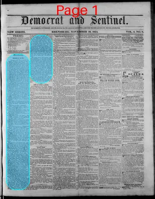 Page thumbnail for Democrat And Sentinel