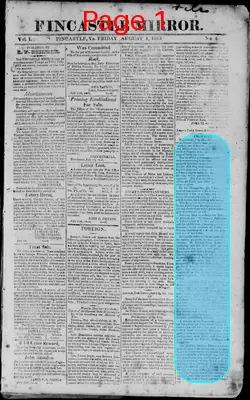 Page thumbnail for Fincastle Mirror