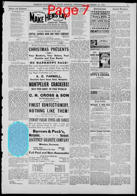 Page thumbnail for The Vermont Watchman