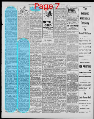 Page thumbnail for The Vermont Watchman