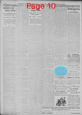 Page thumbnail for Virginian Pilot