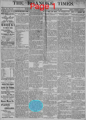 Page thumbnail for The Roanoke Times