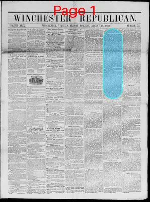 Page thumbnail for Winchester Republican