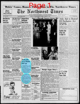 Page thumbnail for The Northwest Times