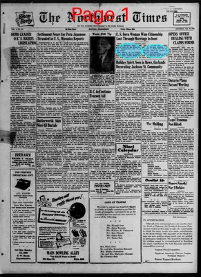 Page thumbnail for The Northwest Times