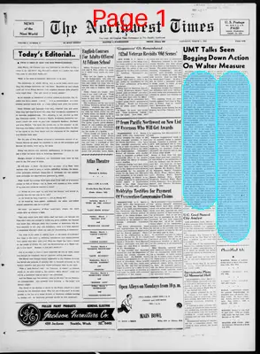 Page thumbnail for The Northwest Times