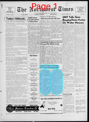 Page thumbnail for The Northwest Times