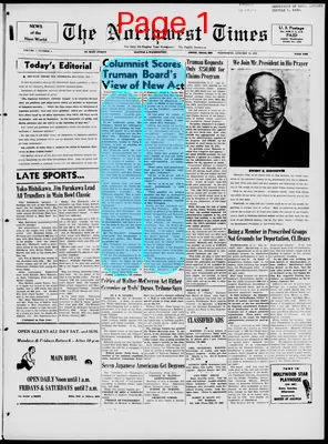 Page thumbnail for The Northwest Times