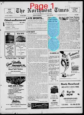 Page thumbnail for The Northwest Times