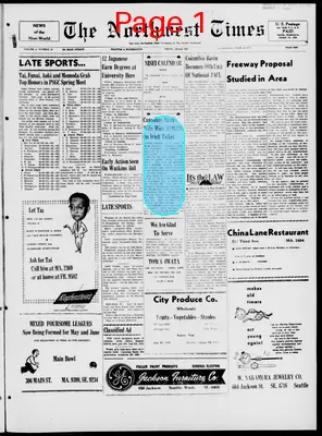 Page thumbnail for The Northwest Times