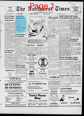 Page thumbnail for The Northwest Times