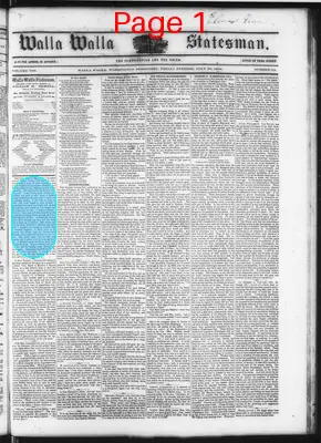 Page thumbnail for Walla Walla Statesman