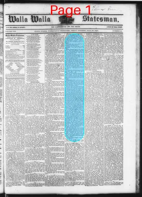 Page thumbnail for Walla Walla Statesman