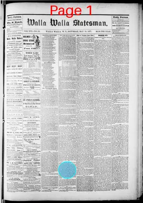 Page thumbnail for Walla Walla Statesman