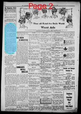 Page thumbnail for The Wenatchee Daily World