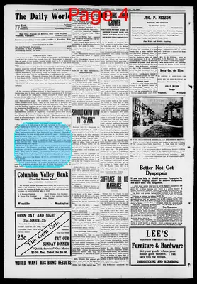 Page thumbnail for The Wenatchee Daily World