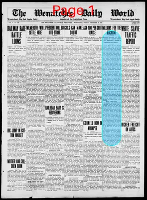 Page thumbnail for The Wenatchee Daily World