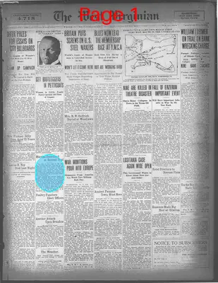 Page thumbnail for The West Virginian
