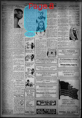 Page thumbnail for The West Virginian
